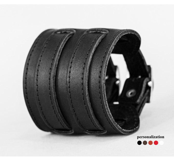 Шкіряний браслет, 6410ст