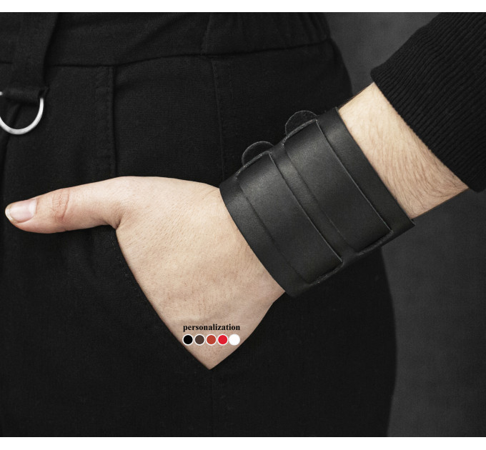 Шкіряний браслет, 6411