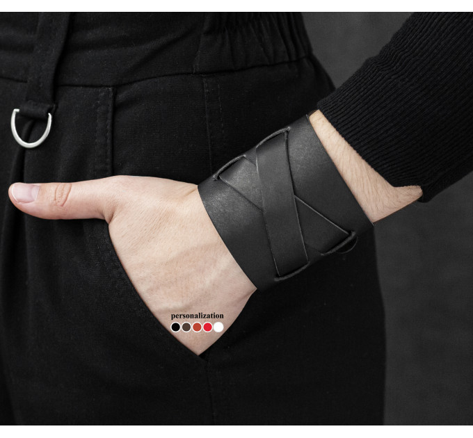 Шкіряний браслет, 6450