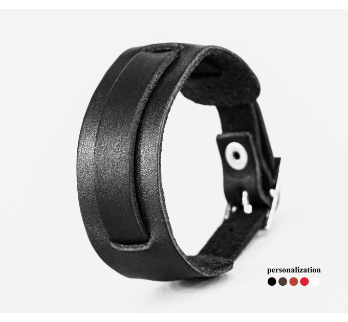 Шкіряний браслет, 6520