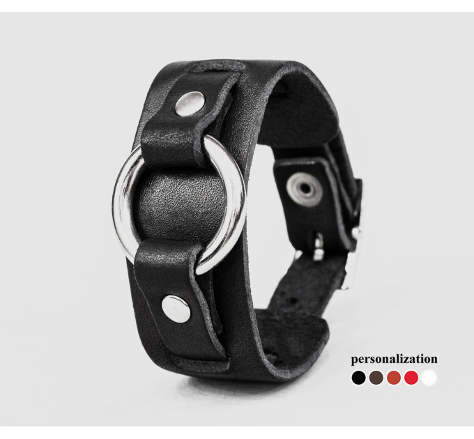 Шкіряний браслет, 6521