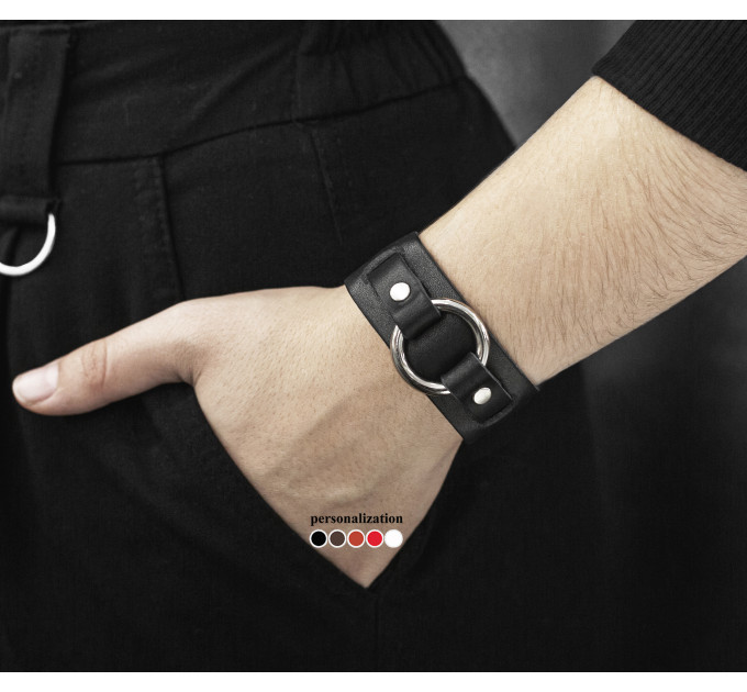 Шкіряний браслет, 6521