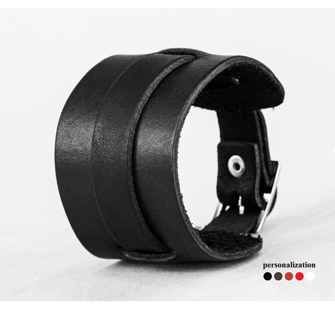 Шкіряний браслет, 6525