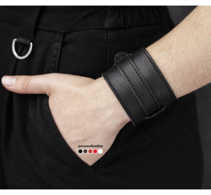 Шкіряний браслет, 6525ст