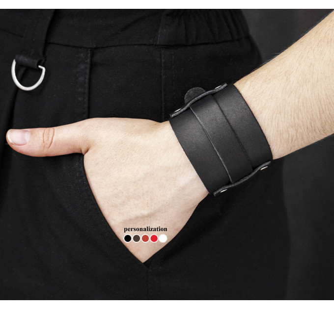 Шкіряний браслет, 6552