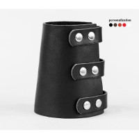 Широкий шкіряний браслет, 6605