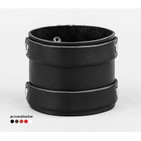 Широкий шкіряний браслет, 6700