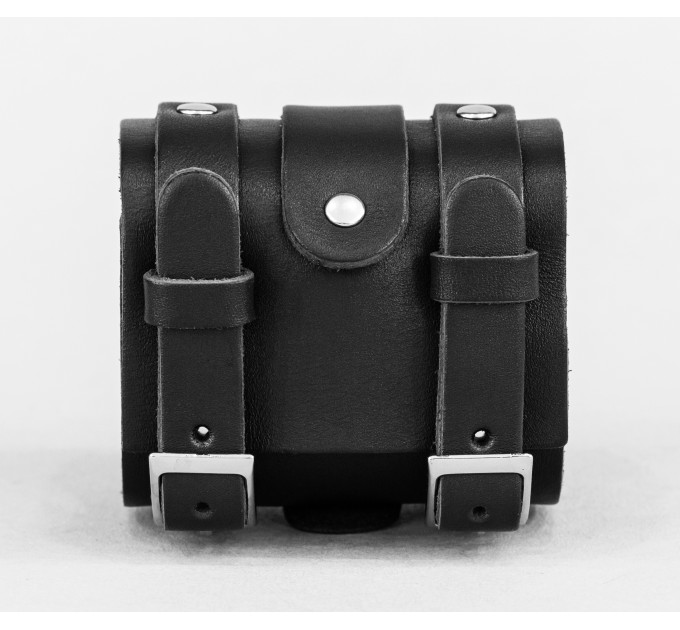 Широкий шкіряний браслет, 6707