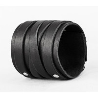 Широкий шкіряний браслет, 6714