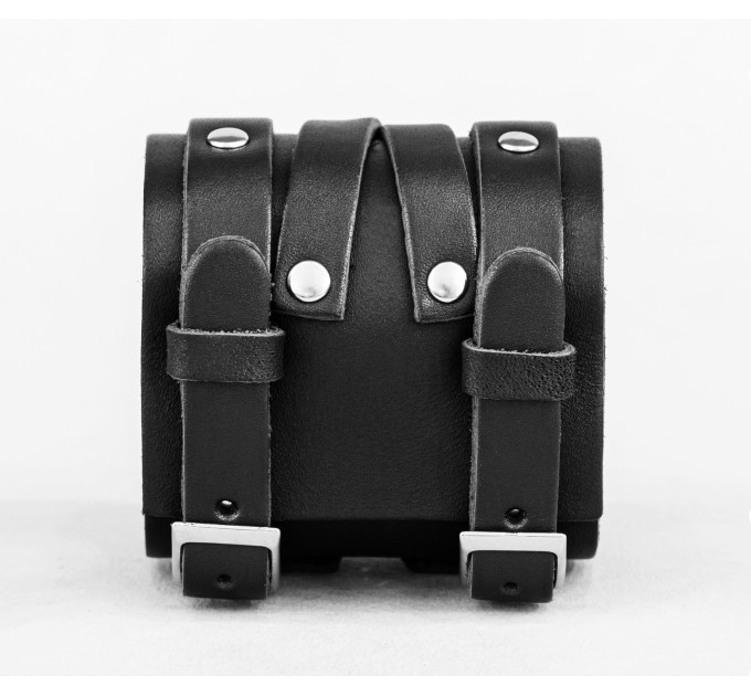 Широкий шкіряний браслет, 6714