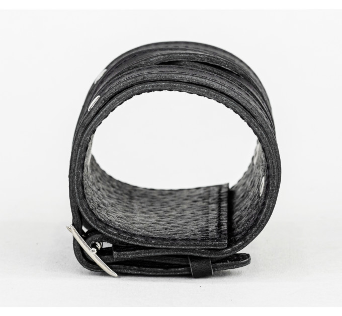 Широкий шкіряний браслет, 6714ст