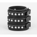 Широкий шкіряний браслет, 6718