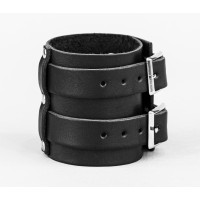 Широкий шкіряний браслет, 6740