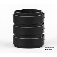 Широкий шкіряний браслет, 6800