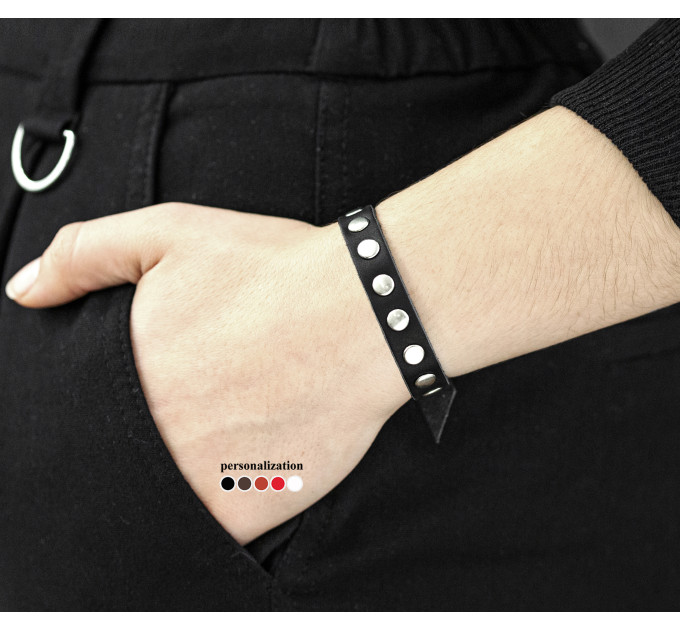 Шкіряний браслет, 6901