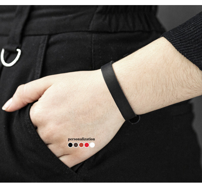 Шкіряний браслет, 6902