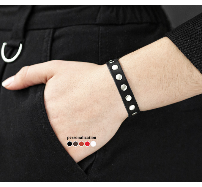 Шкіряний браслет, 6903