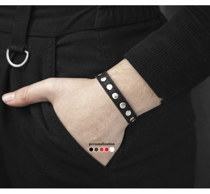 Шкіряний браслет, 6903ст