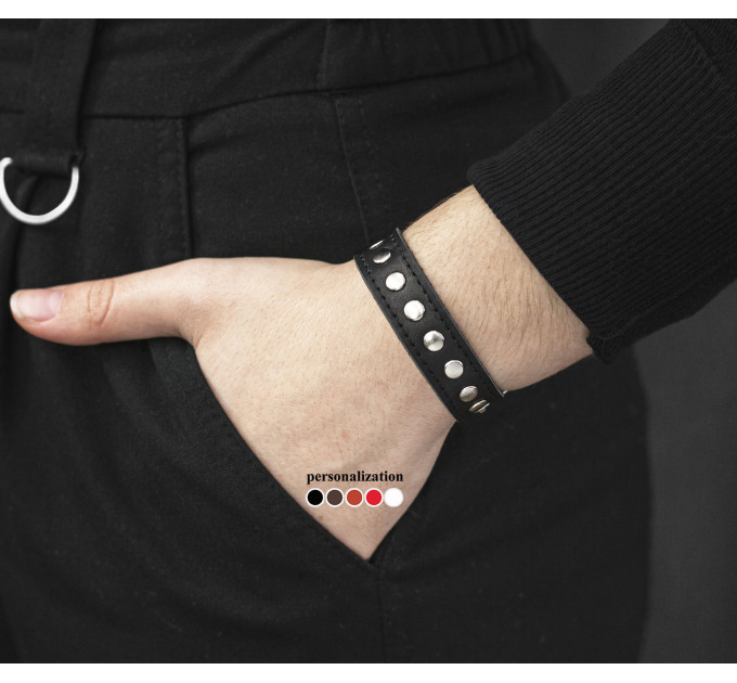 Шкіряний браслет, 6905ст