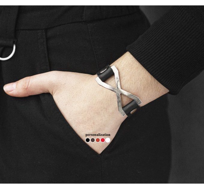 Шкіряний браслет, 6947