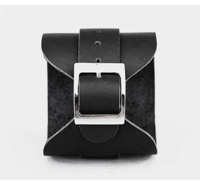 Широкий шкіряний браслет, 8010