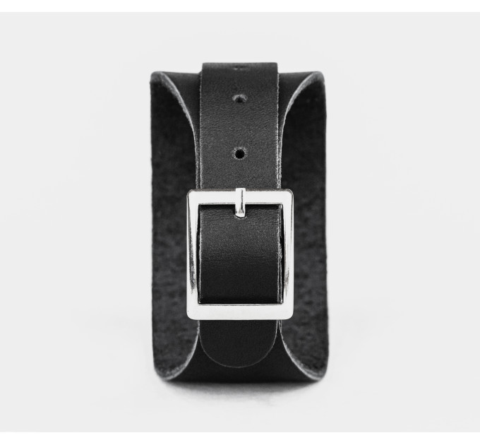 Широкий шкіряний браслет, 8020