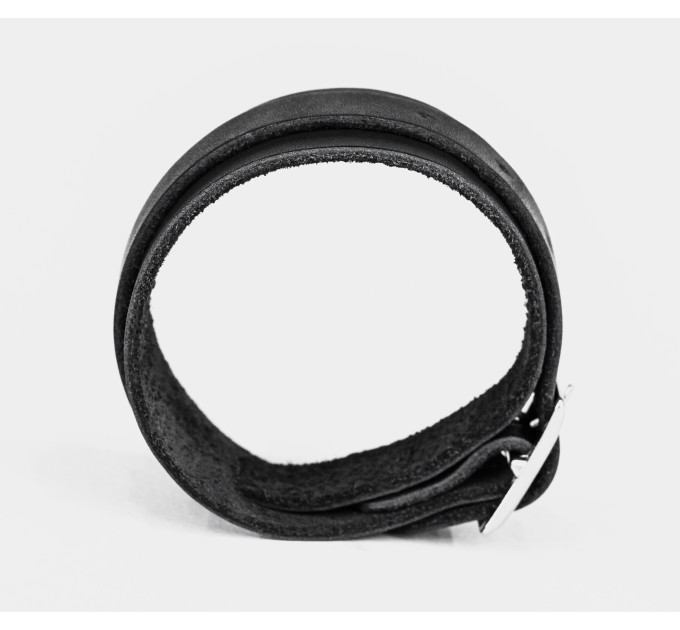 Широкий шкіряний браслет, 8020