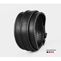 Широкий шкіряний браслет, 8020ст