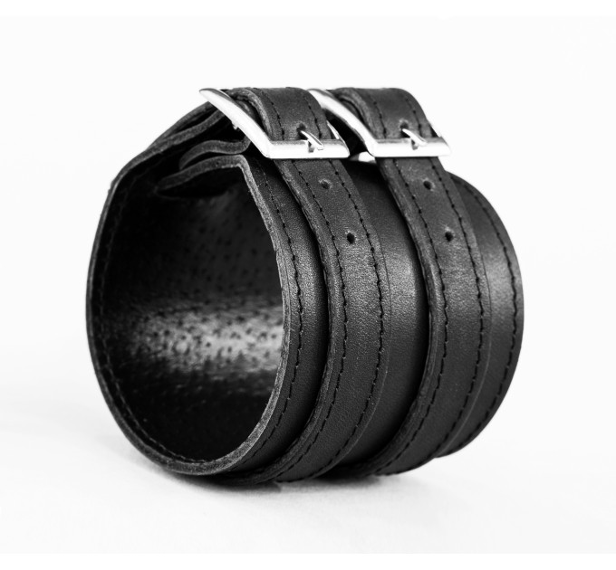 Широкий шкіряний браслет, 8030ст