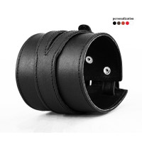 Широкий шкіряний браслет, 8045ст