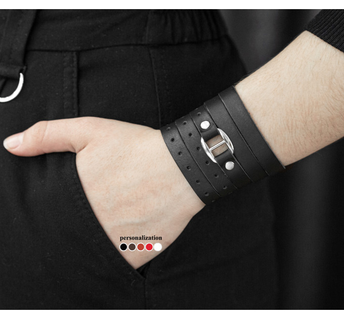 Шкіряний браслет, 8058