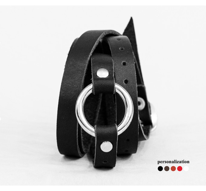 Шкіряний браслет, 8059