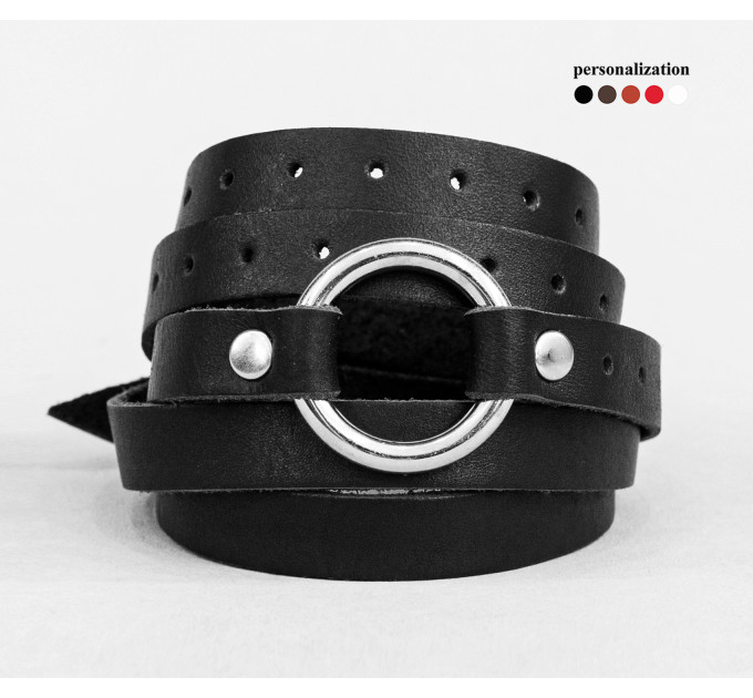 Шкіряний браслет, 8059