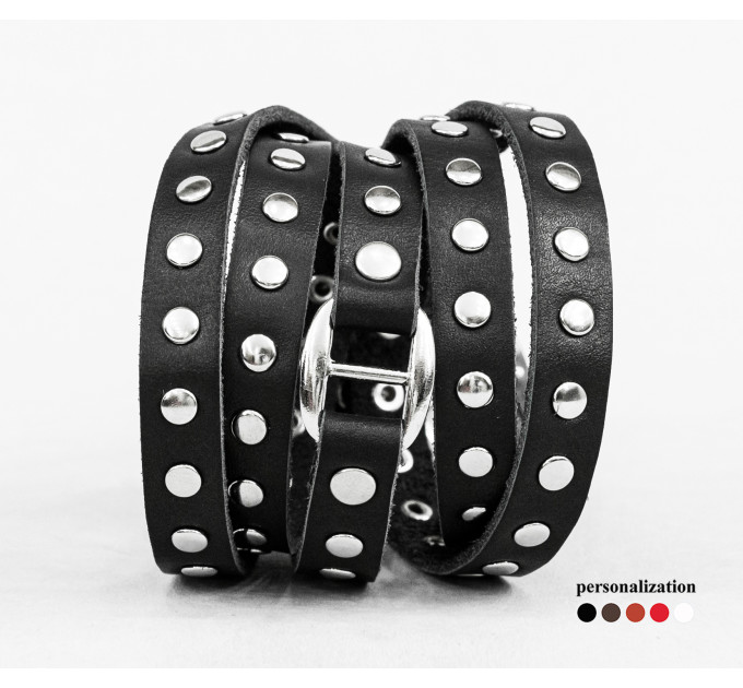 Шкіряний браслет, 8061