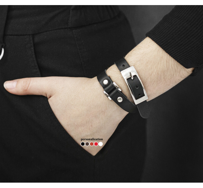 Шкіряний браслет, 8062