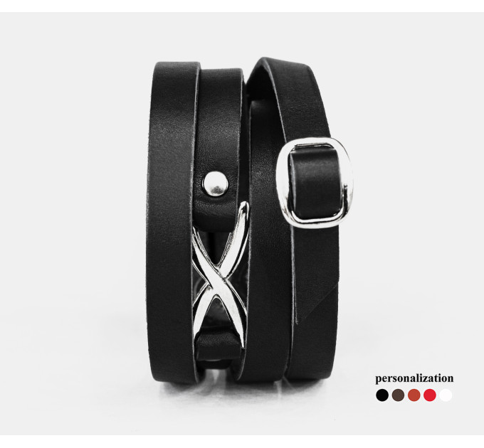 Шкіряний браслет, 8063