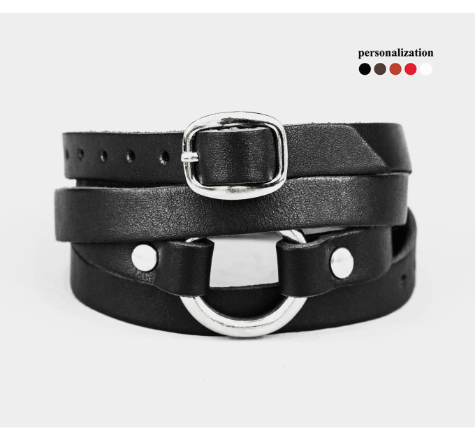 Шкіряний браслет, 8066