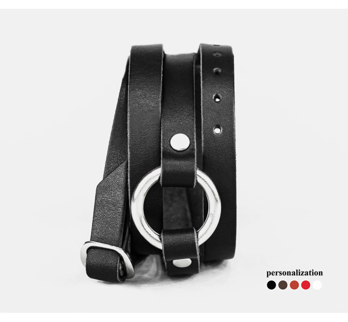 Шкіряний браслет, 8066