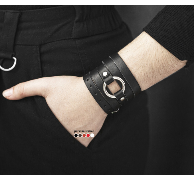 Шкіряний браслет, 8066