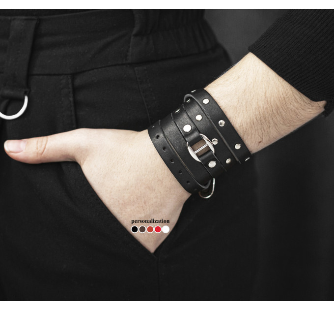 Шкіряний браслет, 8067