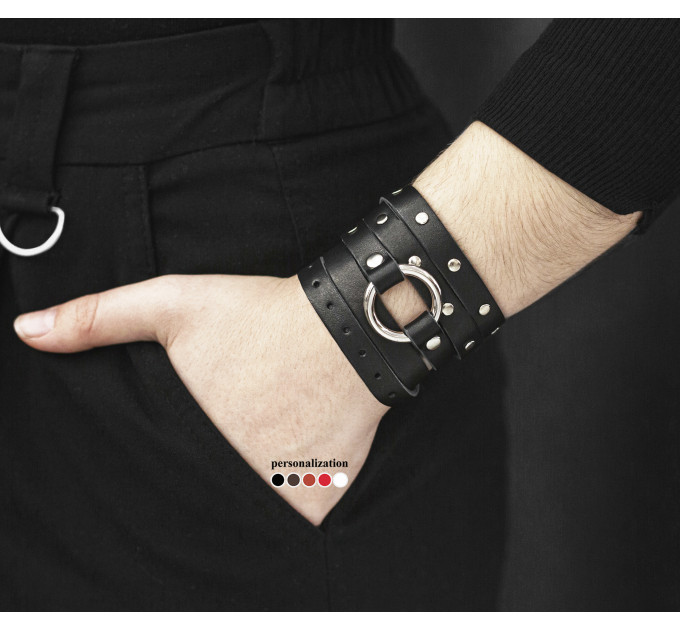 Шкіряний браслет, 8068