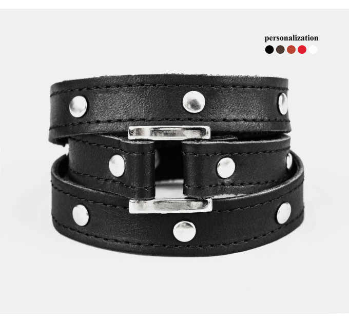 Шкіряний браслет, 8070ст