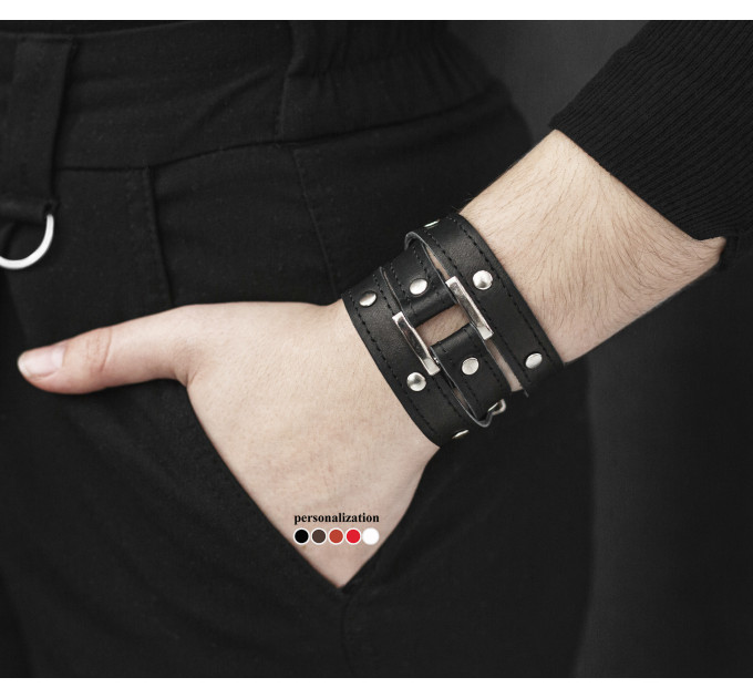 Шкіряний браслет, 8070ст