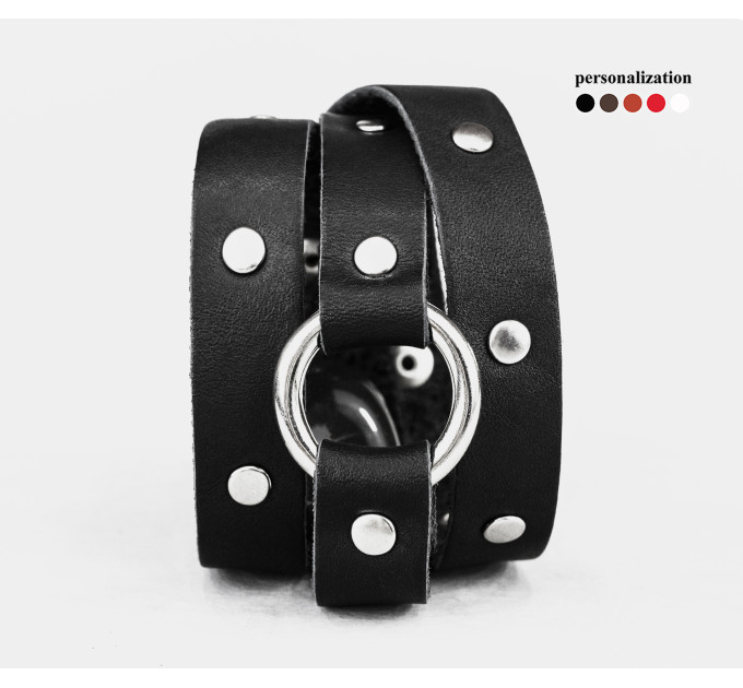 Шкіряний браслет, 8071