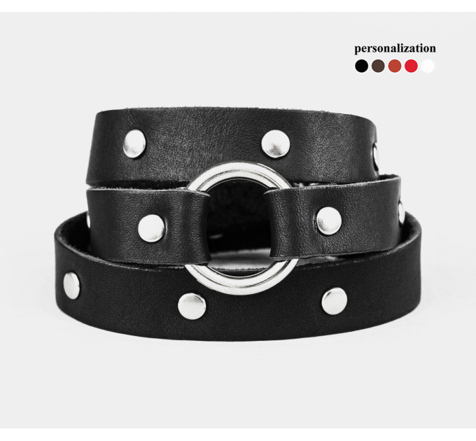 Шкіряний браслет, 8071