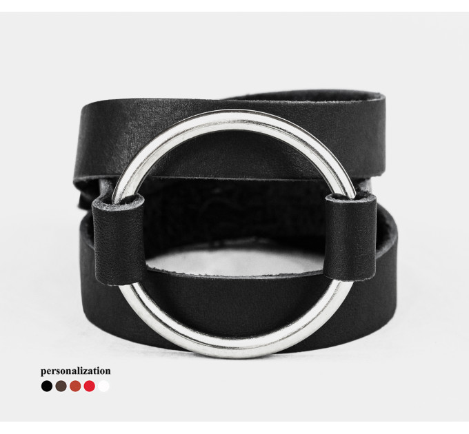 Шкіряний браслет, 8072