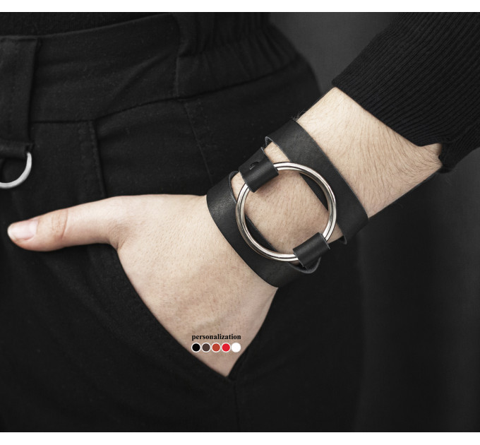 Шкіряний браслет, 8072