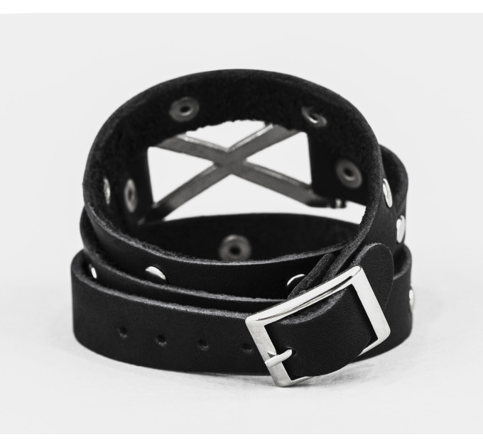 Шкіряний браслет, 8073