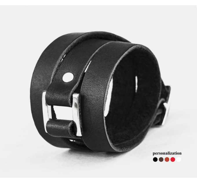 Шкіряний браслет, 8075