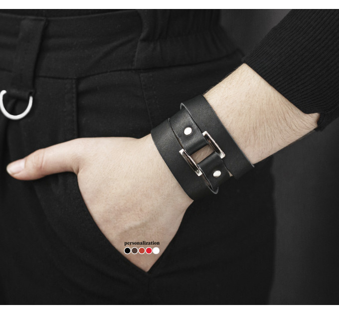 Шкіряний браслет, 8075